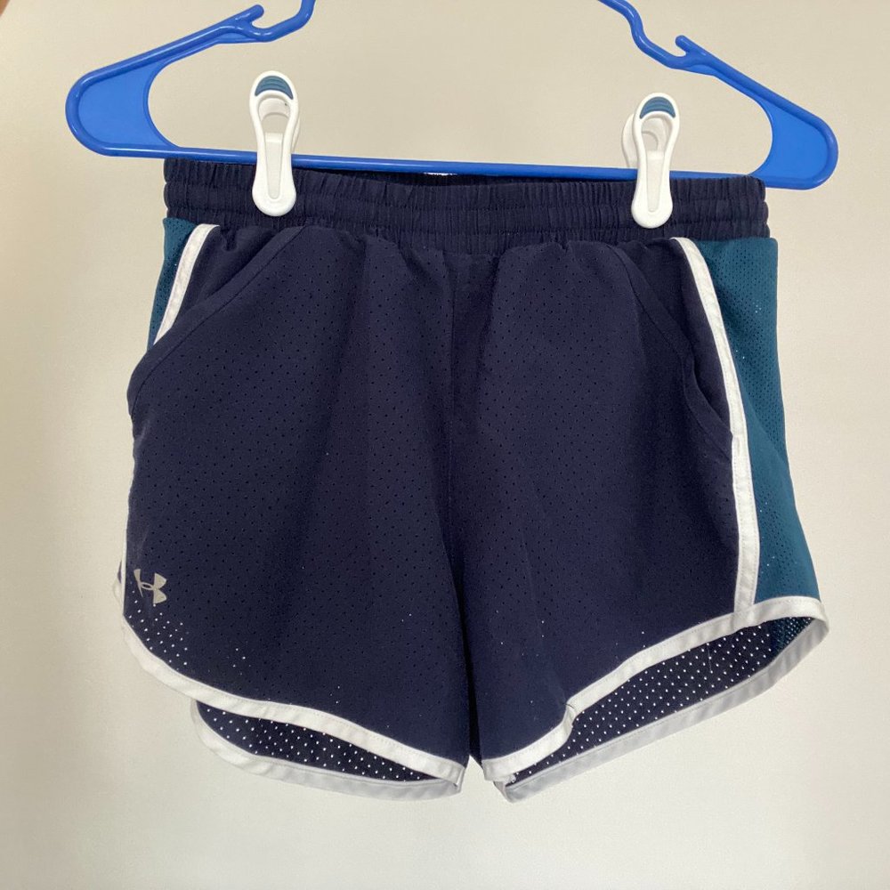 Women's UA Fly-By Perforated Shorts